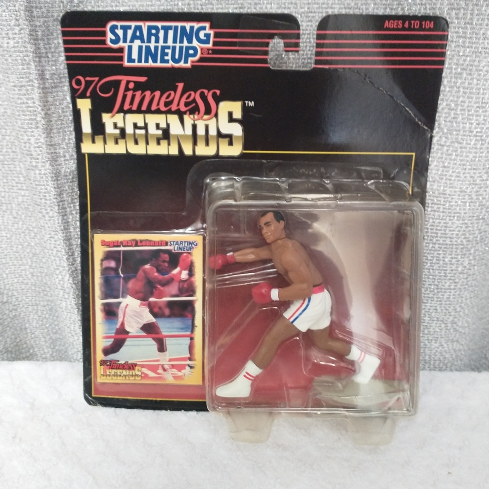 Vintage starting lineup 1997 Sugar Ray Leonard